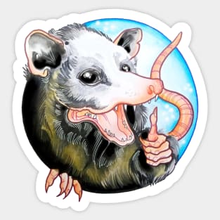 Thumbs up Opossum! Sticker
